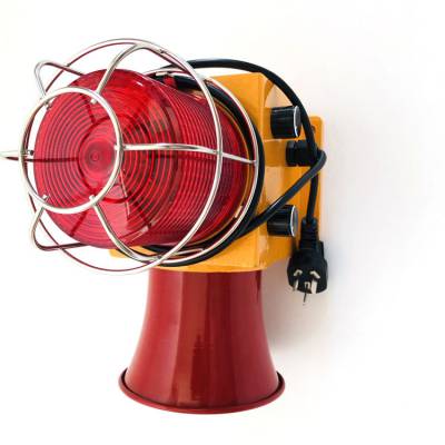 紅色醒目型防爆聲光報警器KCZ-W450B/T、交流220V25w聲光報警器MY-TBJ-150價格