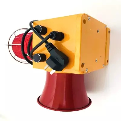 旋轉(zhuǎn)式警示燈LTE-1101J/220V報(bào)警器、一體化聲光信源指示器XDT-M-135FTY皮帶警鈴廠家